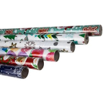 Christmas Gift Wrap 1m x 700mm assorted